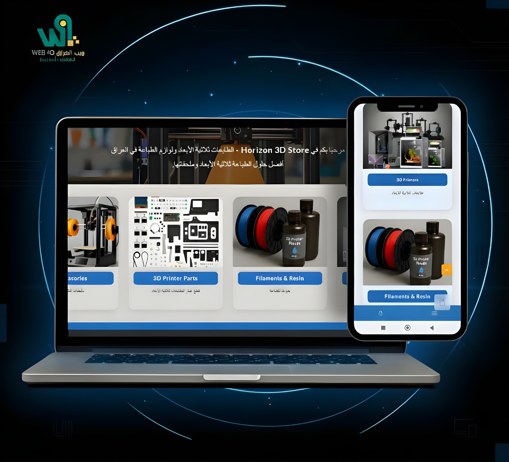 متجر  horizon 3d store الاكتروني